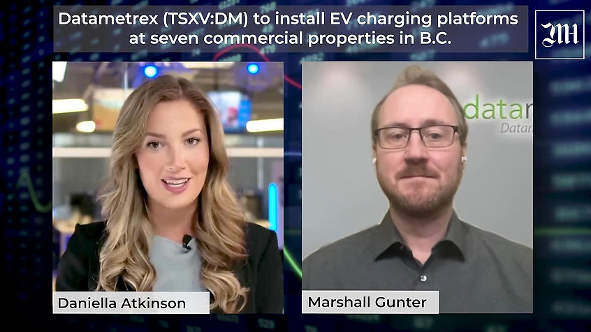 Datametrex (TSXV DM) to install EV charging platforms at seven commercial properties in B.C